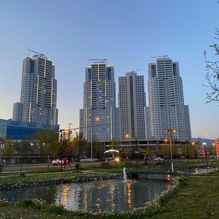 Merdz Spa & Fitness Sky Apartment Skopje Bagian luar foto