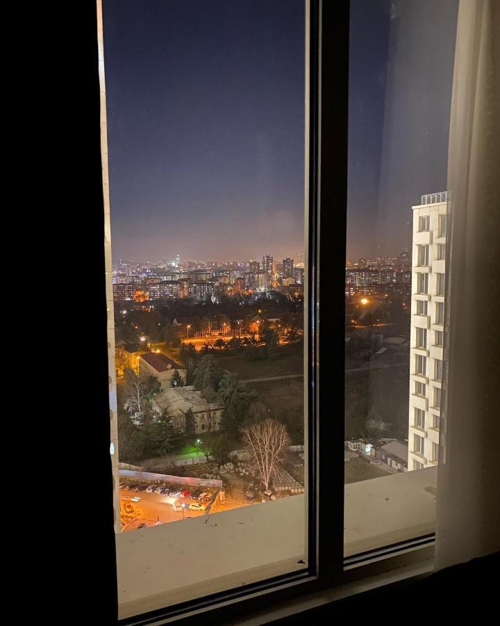 Merdz Spa & Fitness Sky Apartment Skopje Bagian luar foto