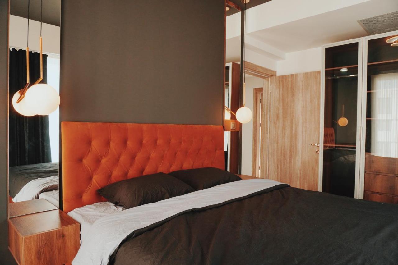 Merdz Spa & Fitness Sky Apartment Skopje Bagian luar foto